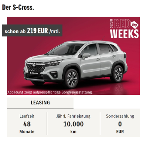 Fahrzeugbild Suzuki S-Cross